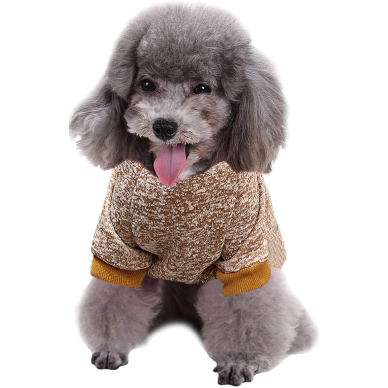 Jecikelon Dog Clothes Dogs Sweater Soft Puppies Clothing Winter Puppy Sweaters Warm Outfit For Dogs Small Xxs Xs Cat Apparel (Xx